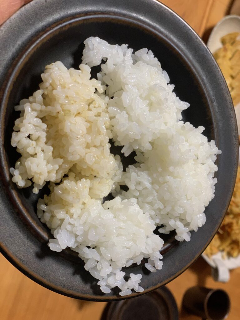 おこめの食べ比べ